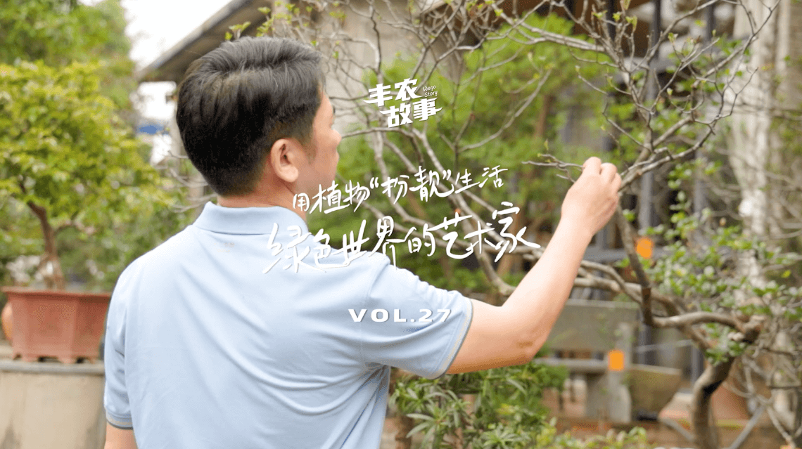 17年，他用一草一木去点亮了一个个家。